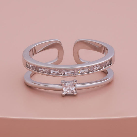 Trendy Zircon Finger Ring Trendy Finger Ring 186751