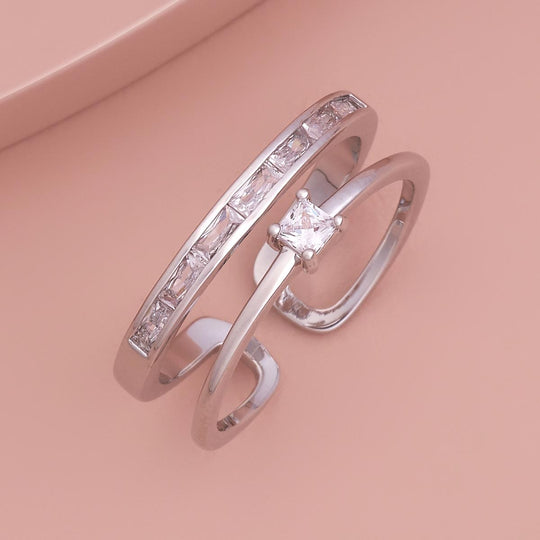 Trendy Zircon Finger Ring Trendy Finger Ring 186751