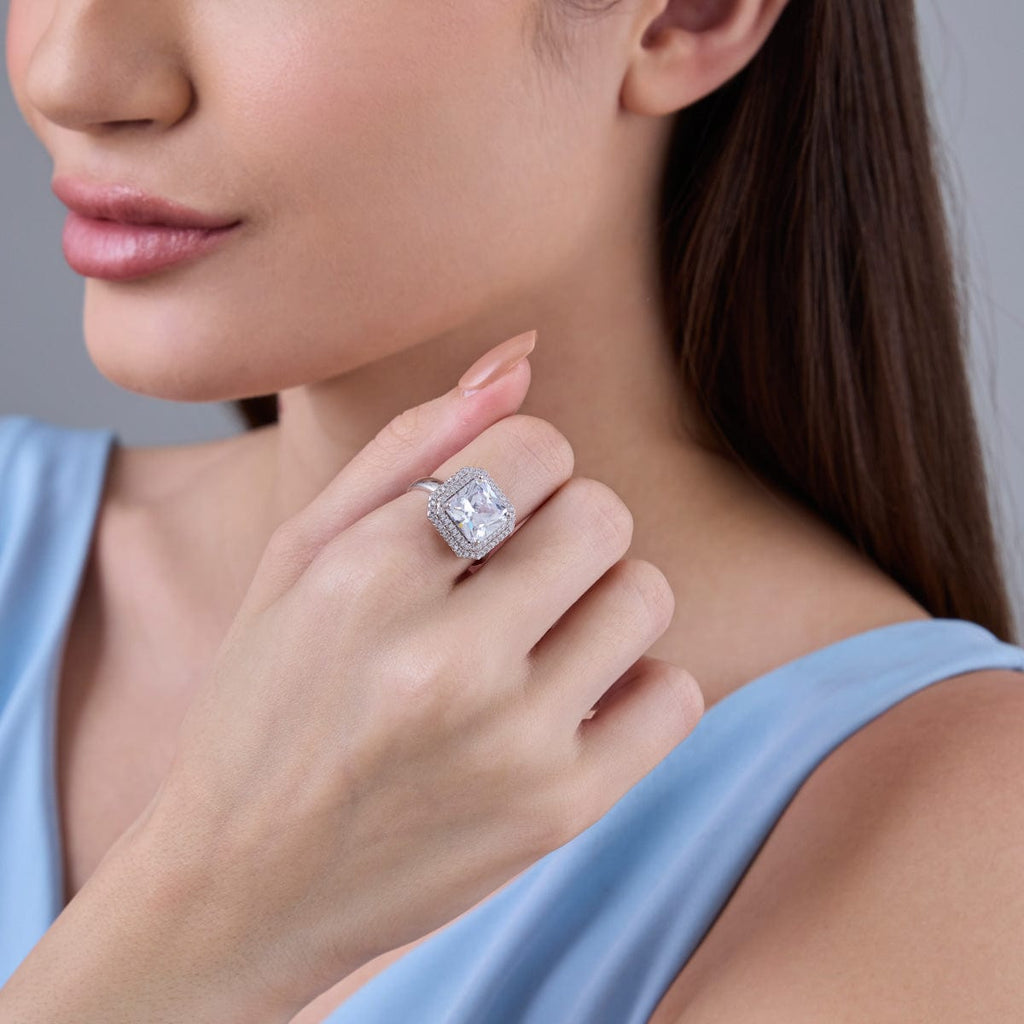 Trendy Zircon Finger Ring Trendy Finger Ring 186752