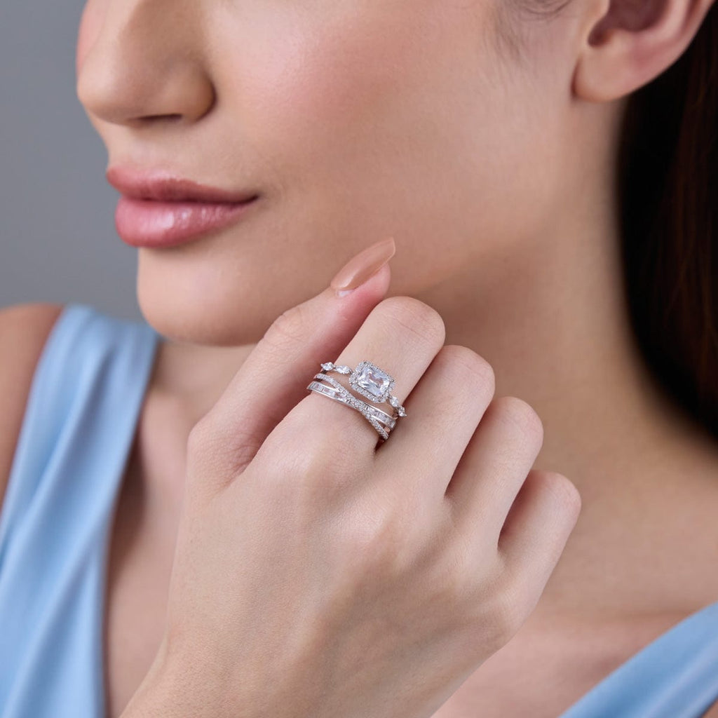 Trendy Zircon Finger Ring Trendy Finger Ring 186753