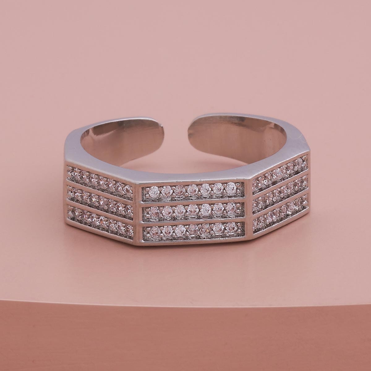 Trendy Zircon Finger Ring Trendy Finger Ring 186758
