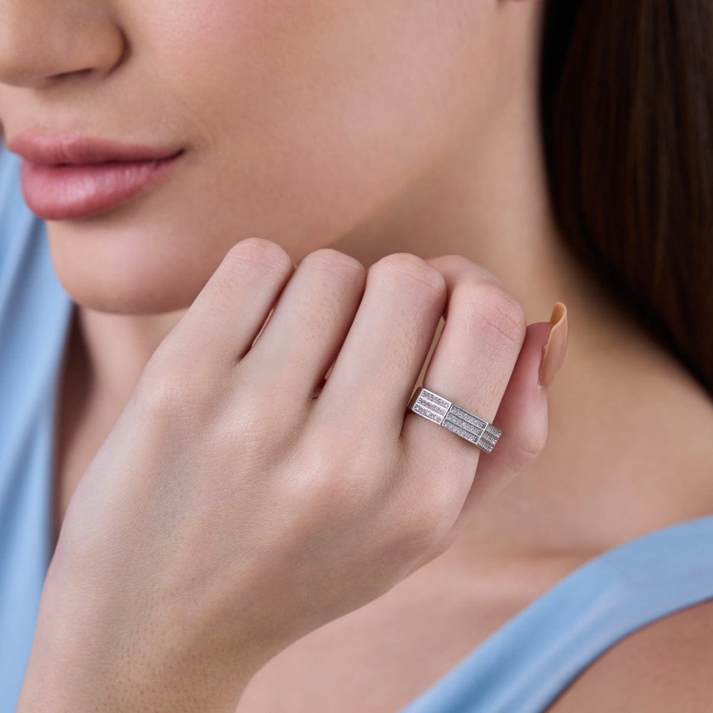 Trendy Zircon Finger Ring Trendy Finger Ring 186758