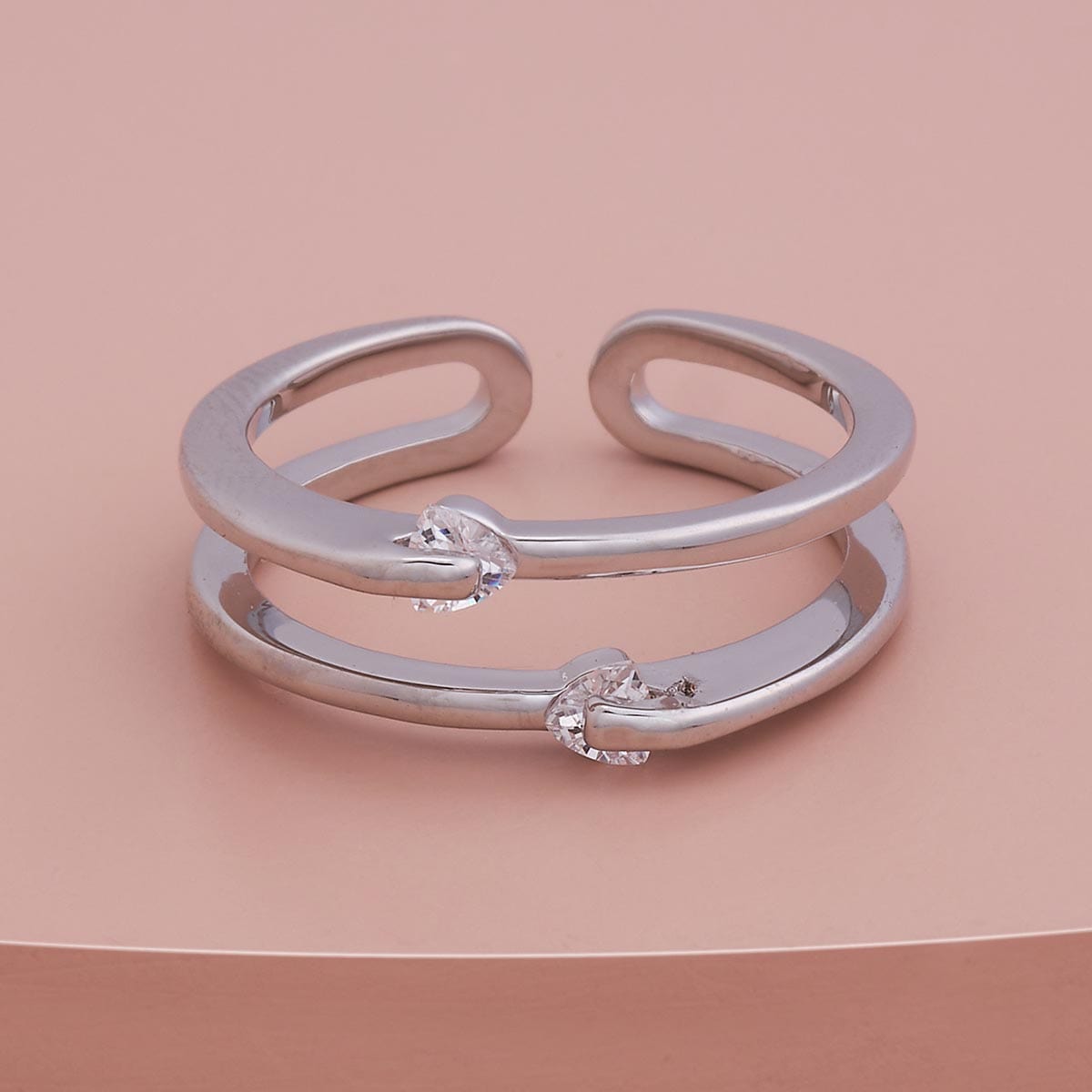 Trendy Zircon Finger Ring Trendy Finger Ring 186761