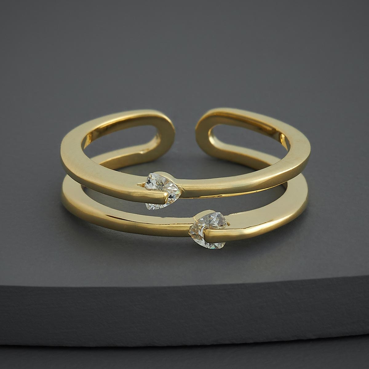 Trendy Zircon Finger Ring Trendy Finger Ring 186761