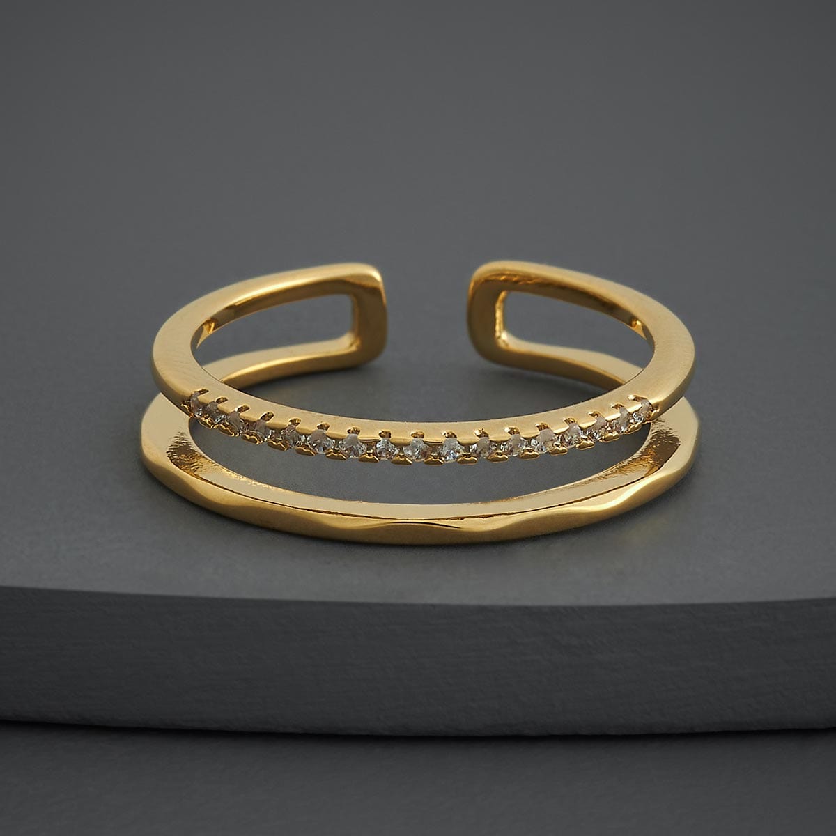 Trendy Zircon Finger Ring Trendy Finger Ring 186795