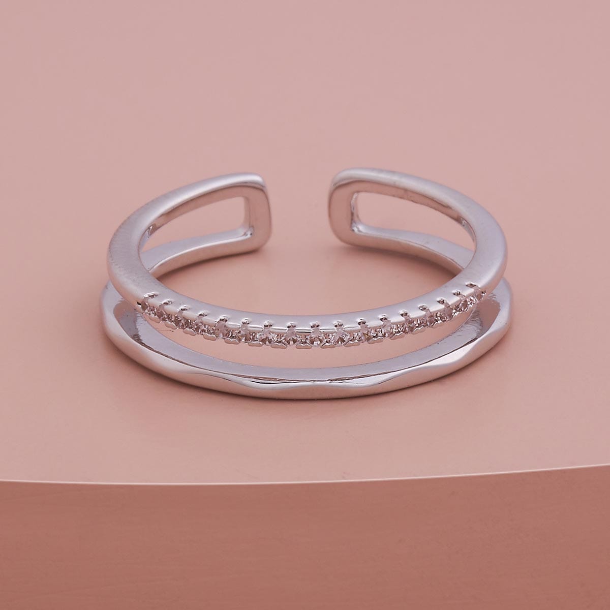 Trendy Zircon Finger Ring Trendy Finger Ring 186795