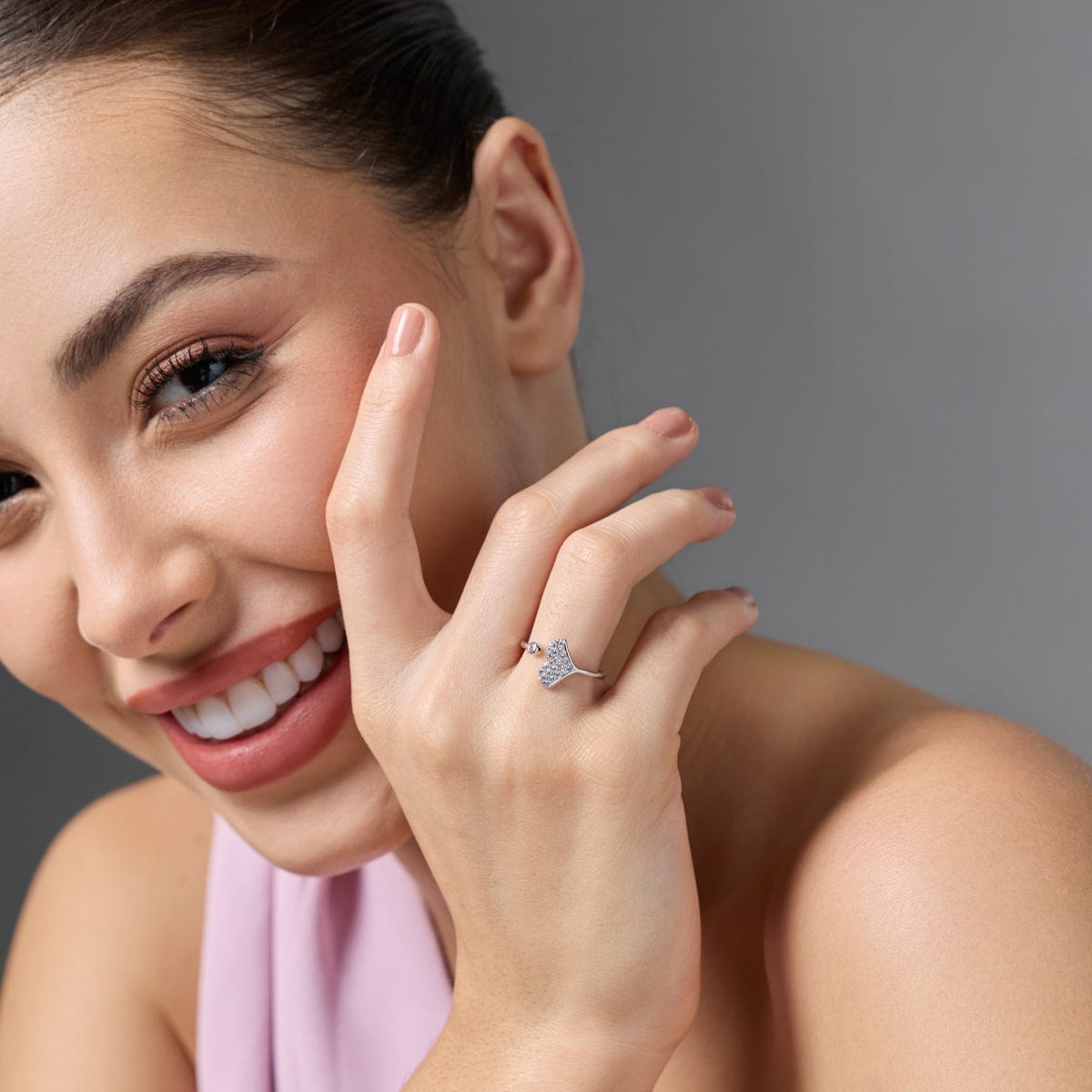 Trendy Zircon Finger Ring Trendy Finger Ring 186797