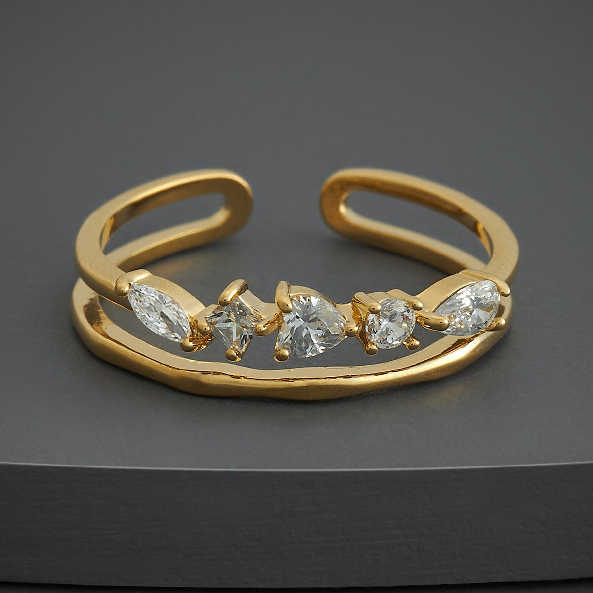 Trendy Zircon Finger Ring Trendy Finger Ring 186812