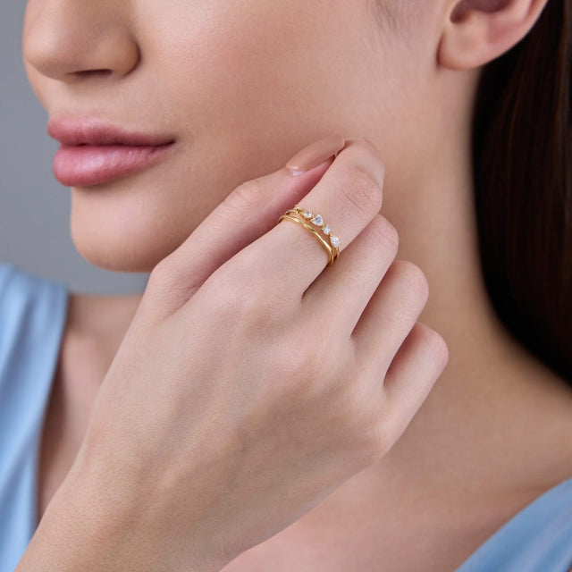 Trendy Zircon Finger Ring Trendy Finger Ring 186812