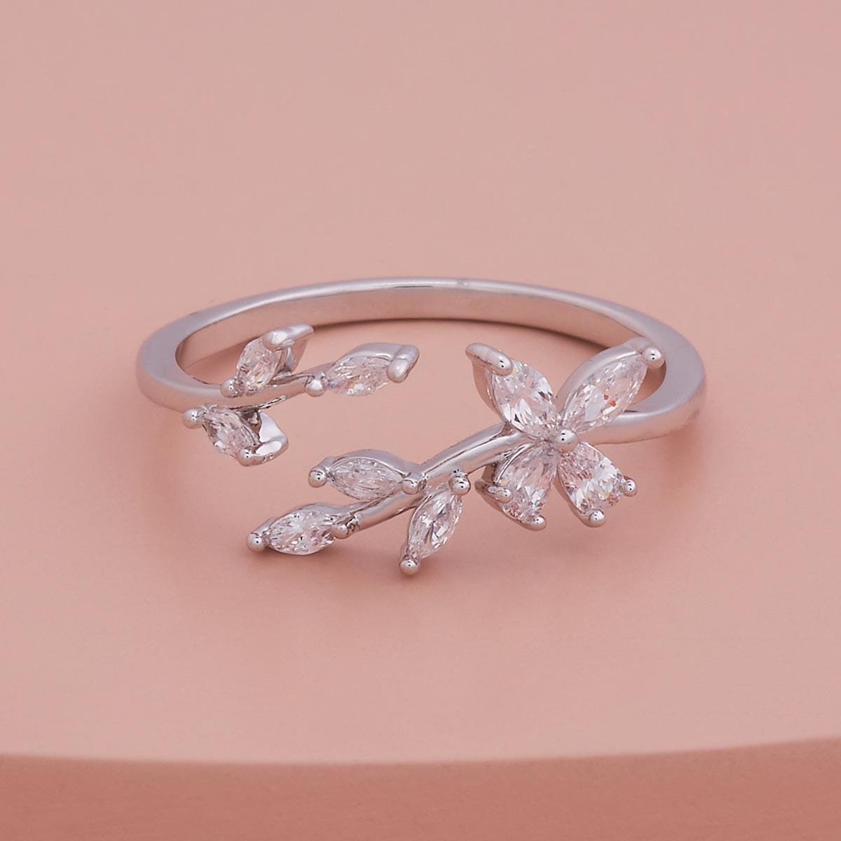 Trendy Zircon Finger Ring Trendy Finger Ring 186813