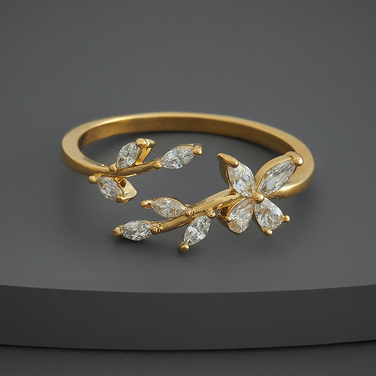 Trendy Zircon Finger Ring Trendy Finger Ring 186813