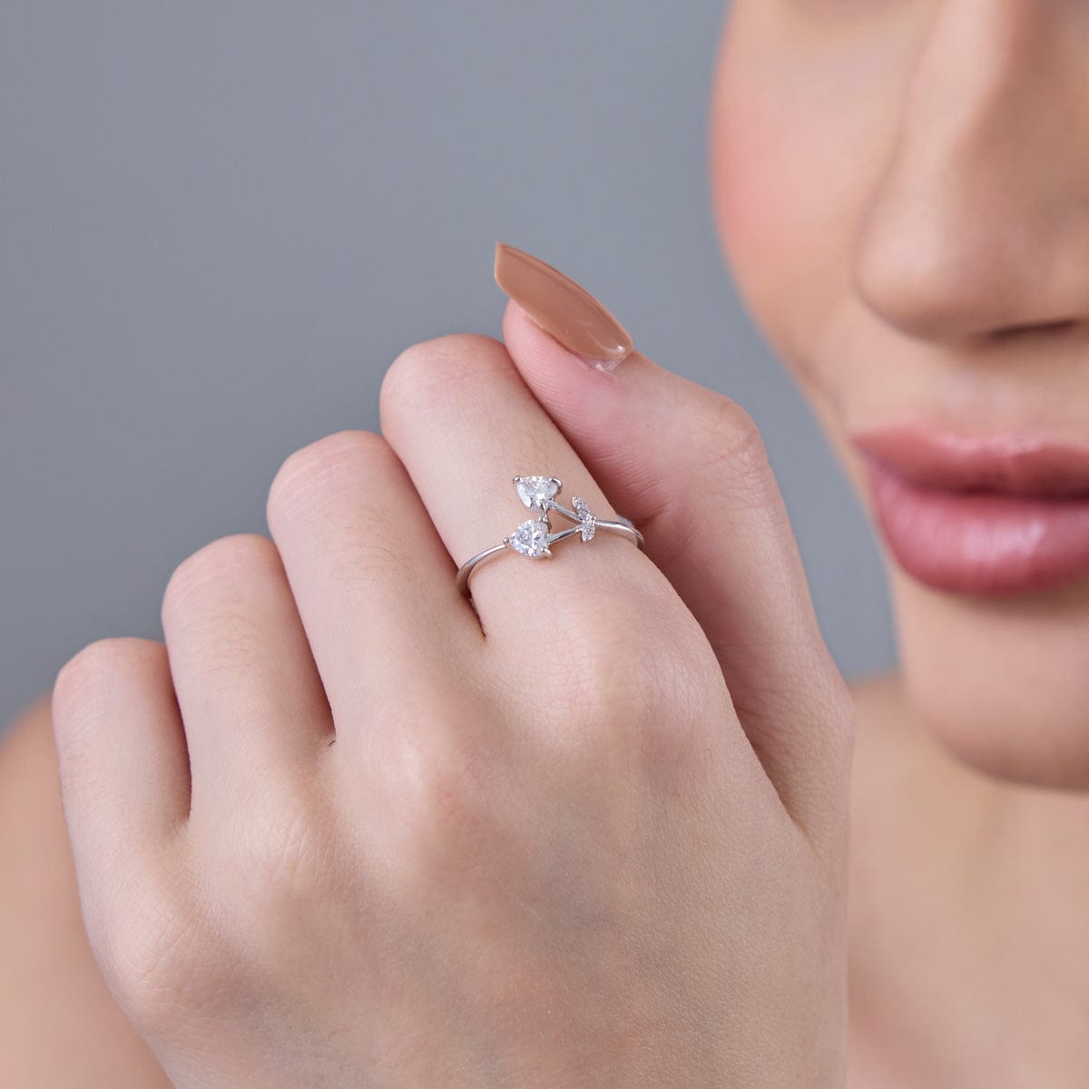 Trendy Zircon Finger Ring Trendy Finger Ring 186815