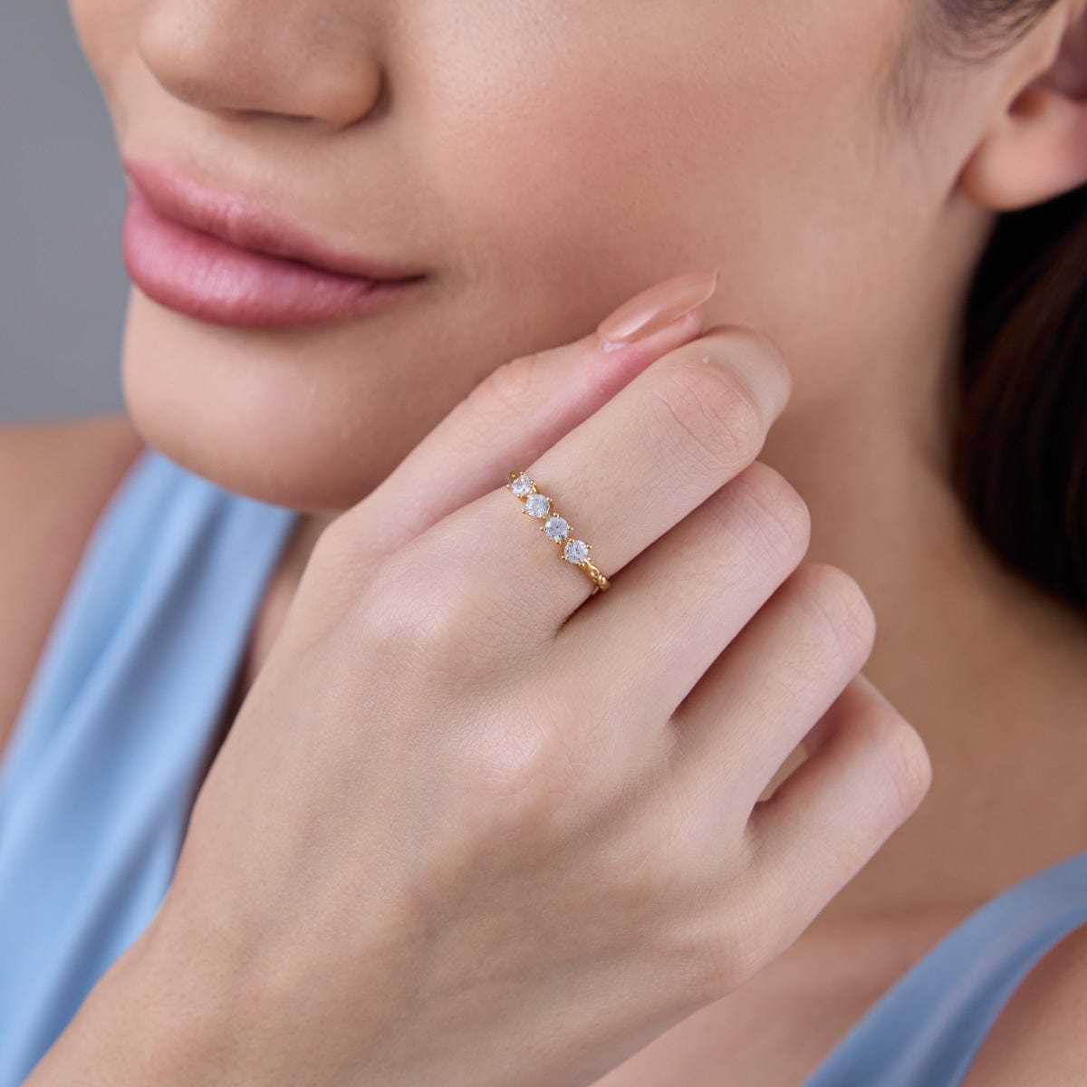 Trendy Zircon Finger Ring Trendy Finger Ring 186816