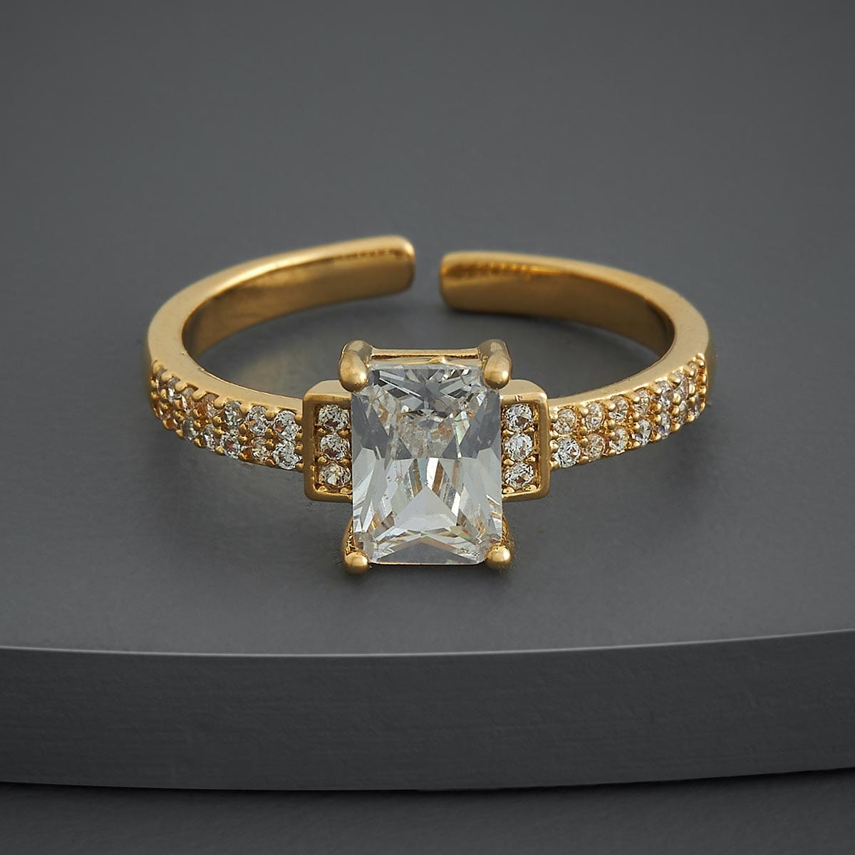 Trendy Zircon Finger Ring Trendy Finger Ring 186817