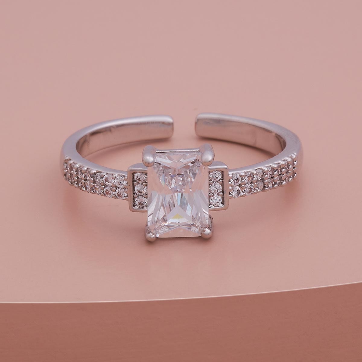 Trendy Zircon Finger Ring Trendy Finger Ring 186817