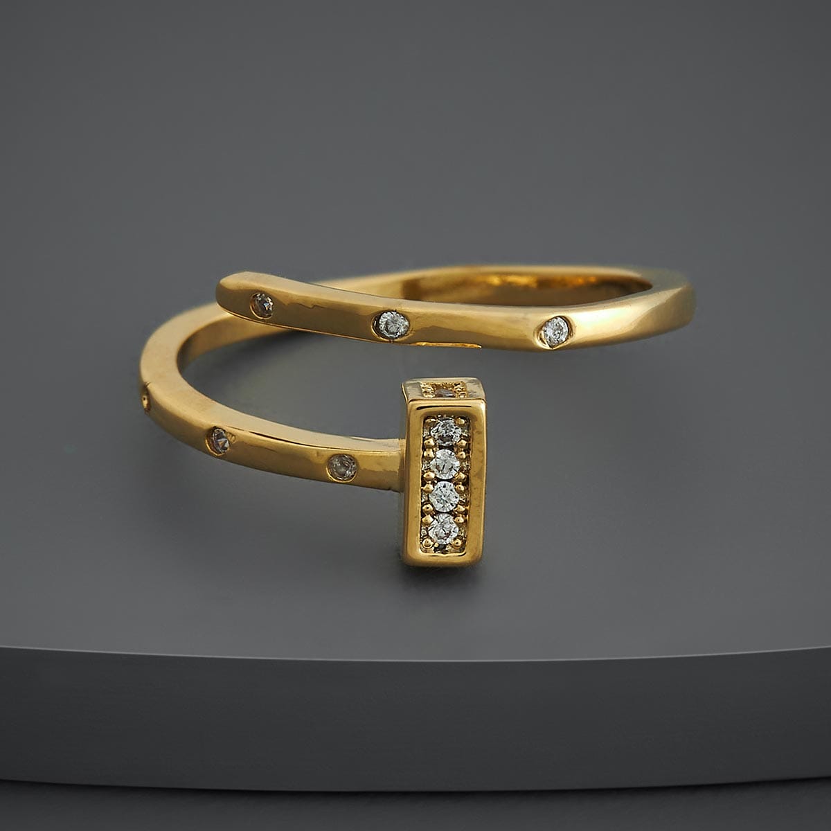 Trendy Zircon Finger Ring Trendy Finger Ring 186819