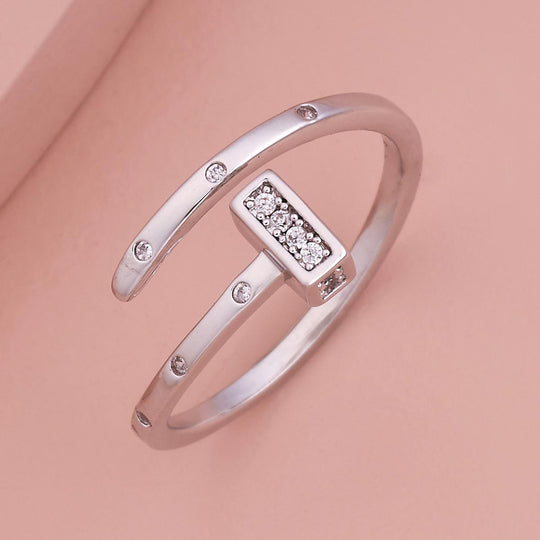 Trendy Zircon Finger Ring Trendy Finger Ring 186819
