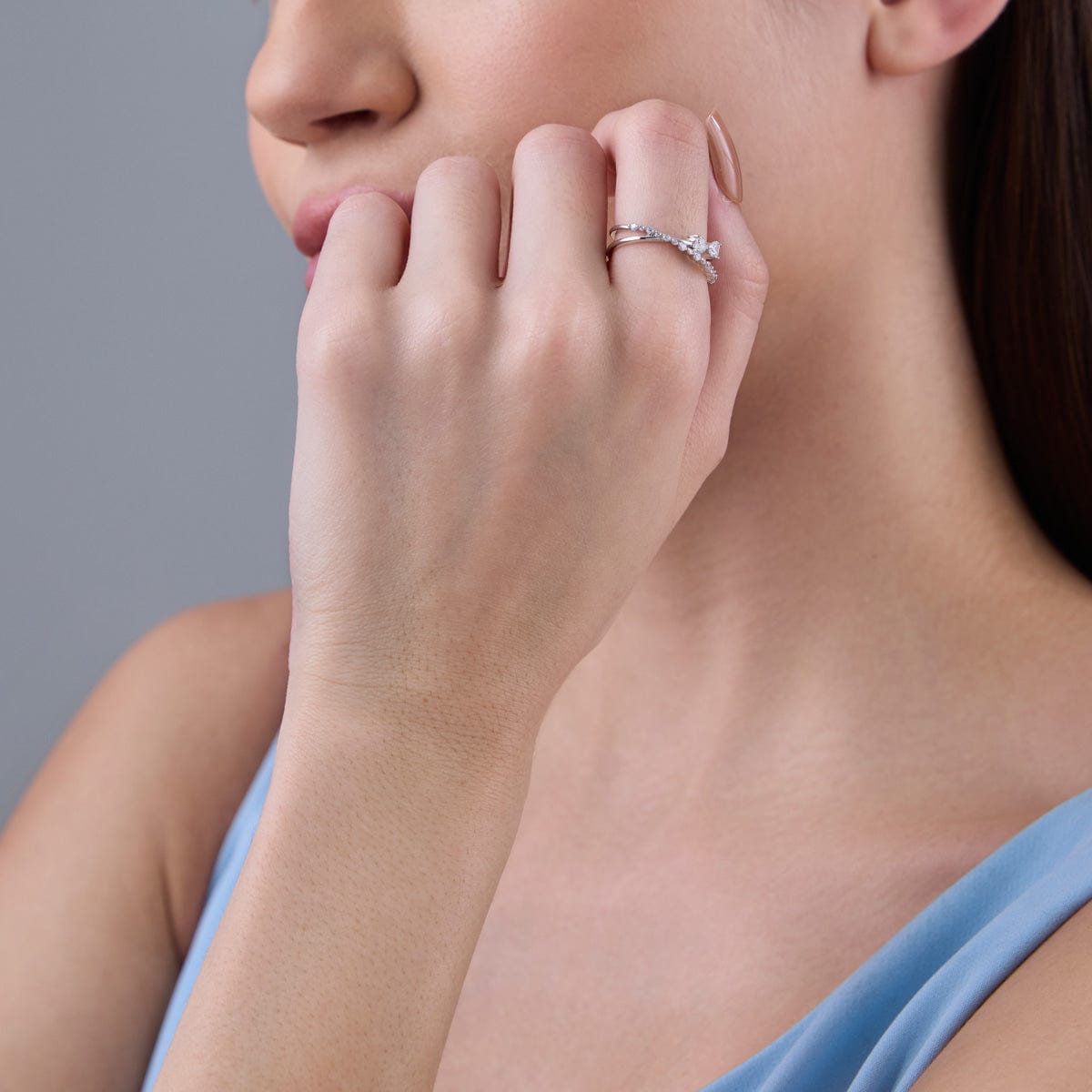 Trendy Zircon Finger Ring Trendy Finger Ring 186820