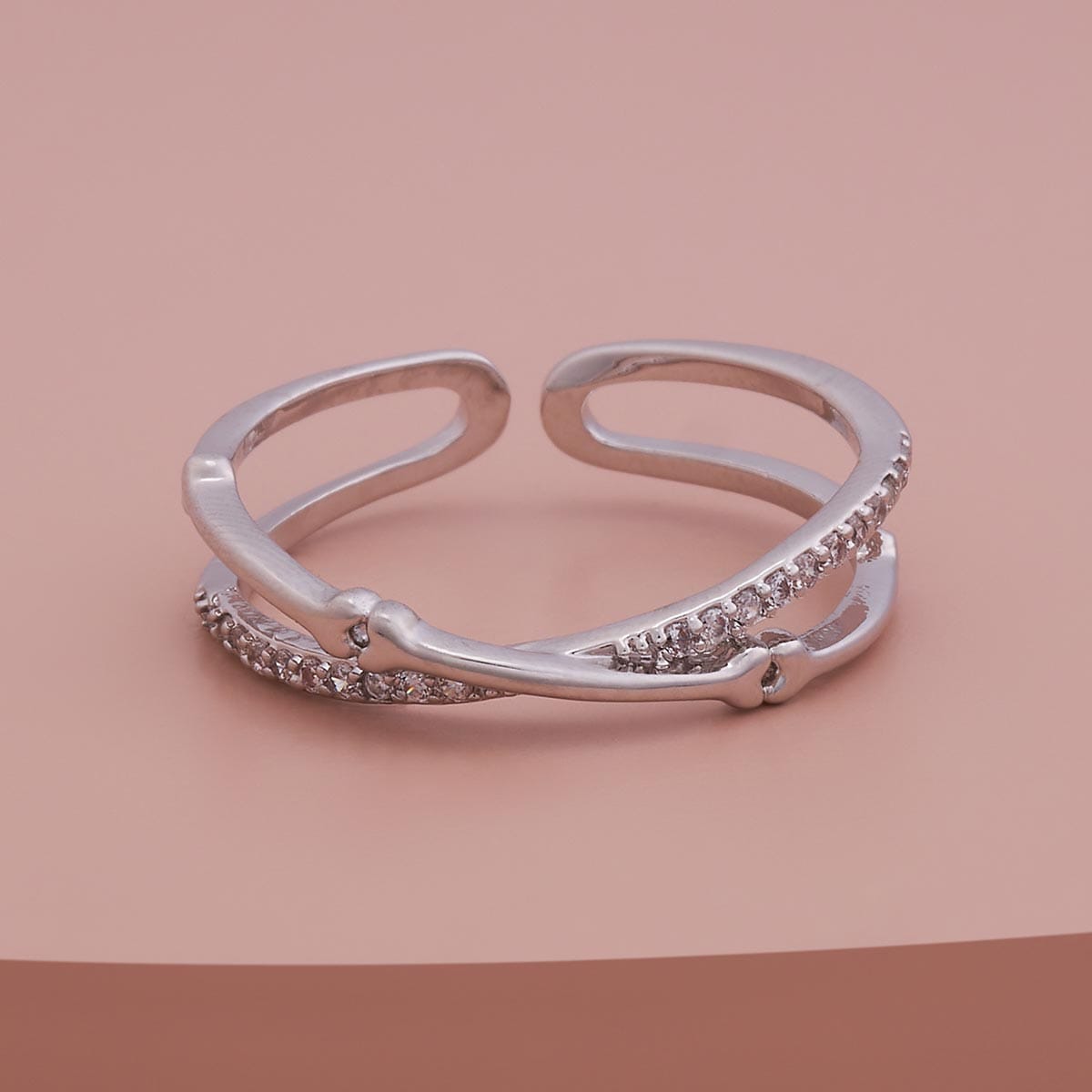 Trendy Zircon Finger Ring Trendy Finger Ring 186821