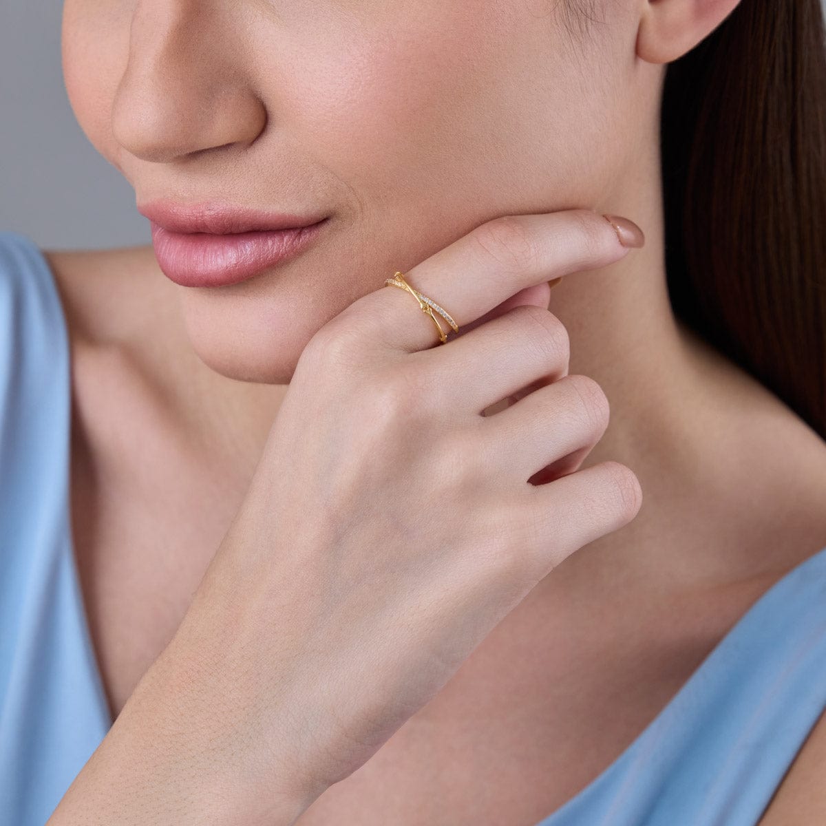 Trendy Zircon Finger Ring Trendy Finger Ring 186821