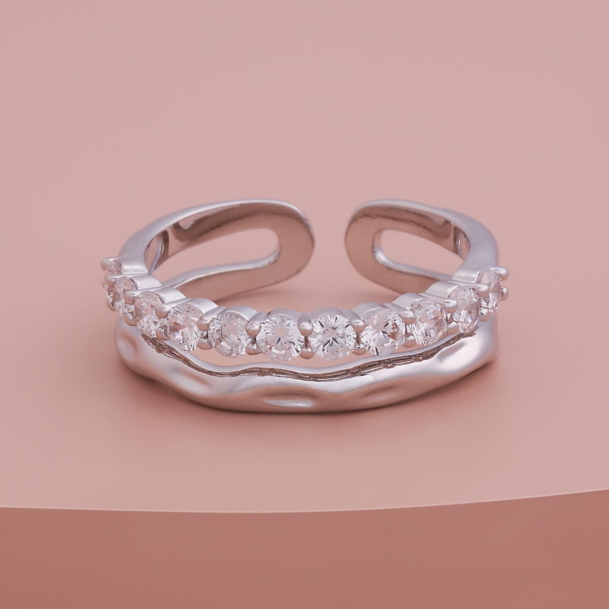 Trendy Zircon Finger Ring Trendy Finger Ring 186822