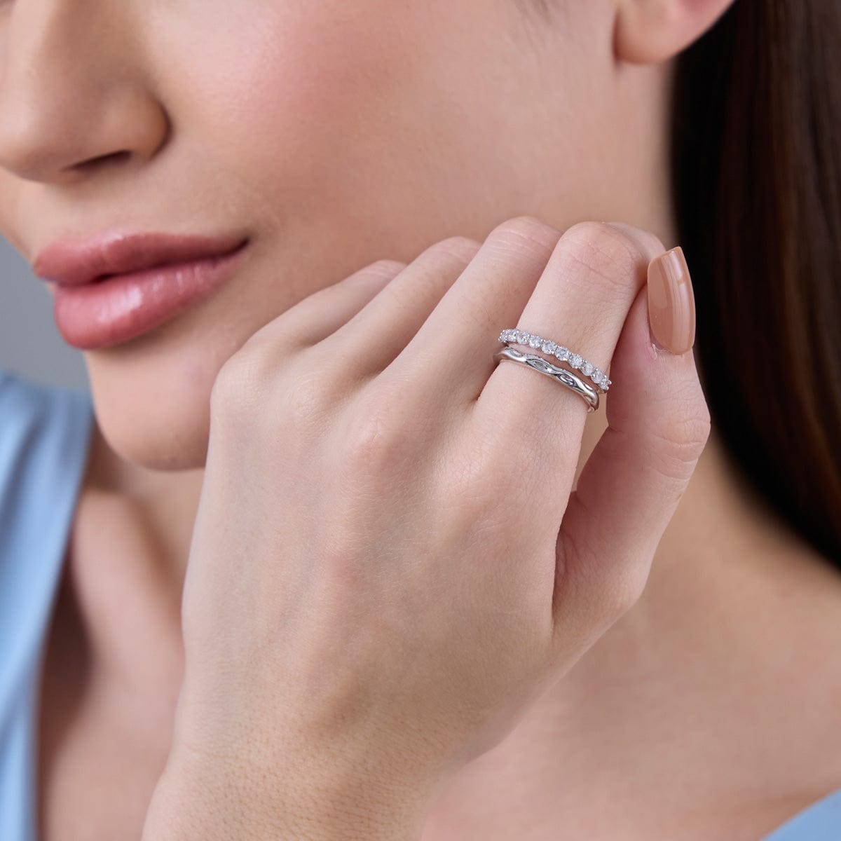 Trendy Zircon Finger Ring Trendy Finger Ring 186822