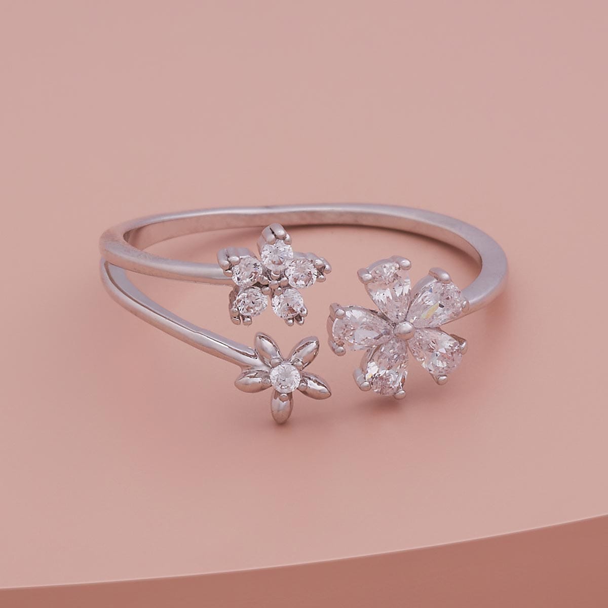 Trendy Zircon Finger Ring Trendy Finger Ring 186825