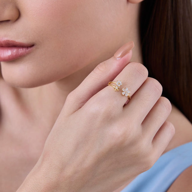 Trendy Zircon Finger Ring Trendy Finger Ring 186825
