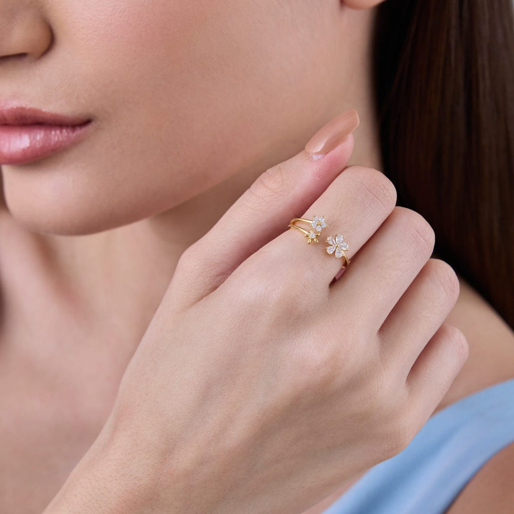 Trendy Zircon Finger Ring Trendy Finger Ring 186825