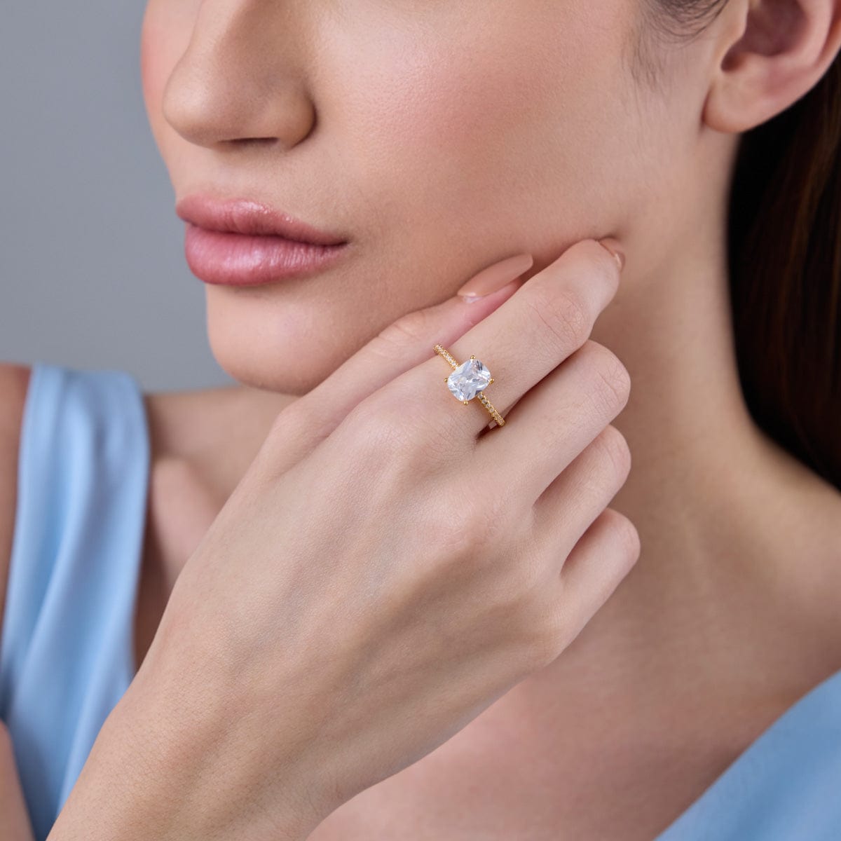 Trendy Zircon Finger Ring Trendy Finger Ring 186878