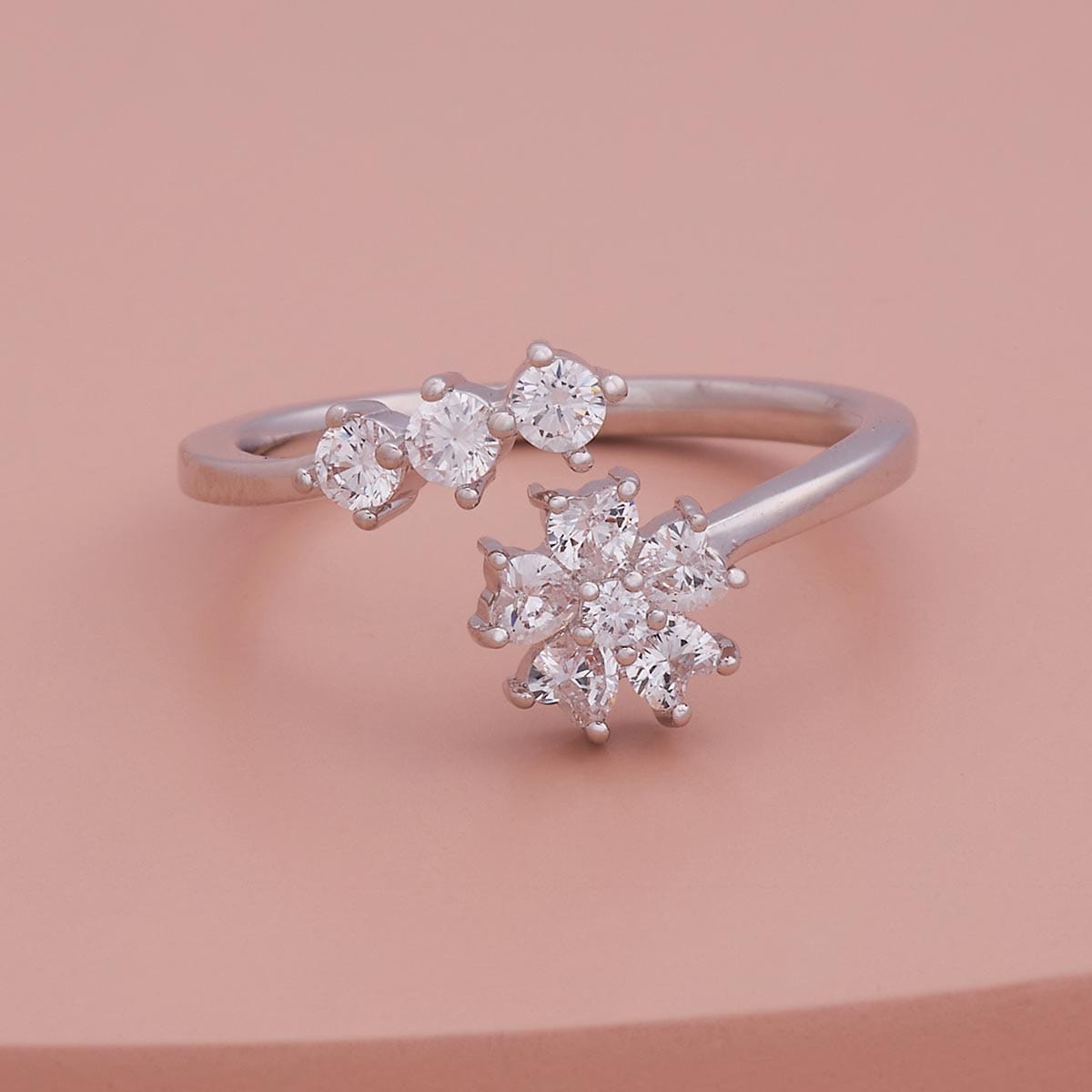 Trendy Zircon Finger Ring Trendy Finger Ring 186879