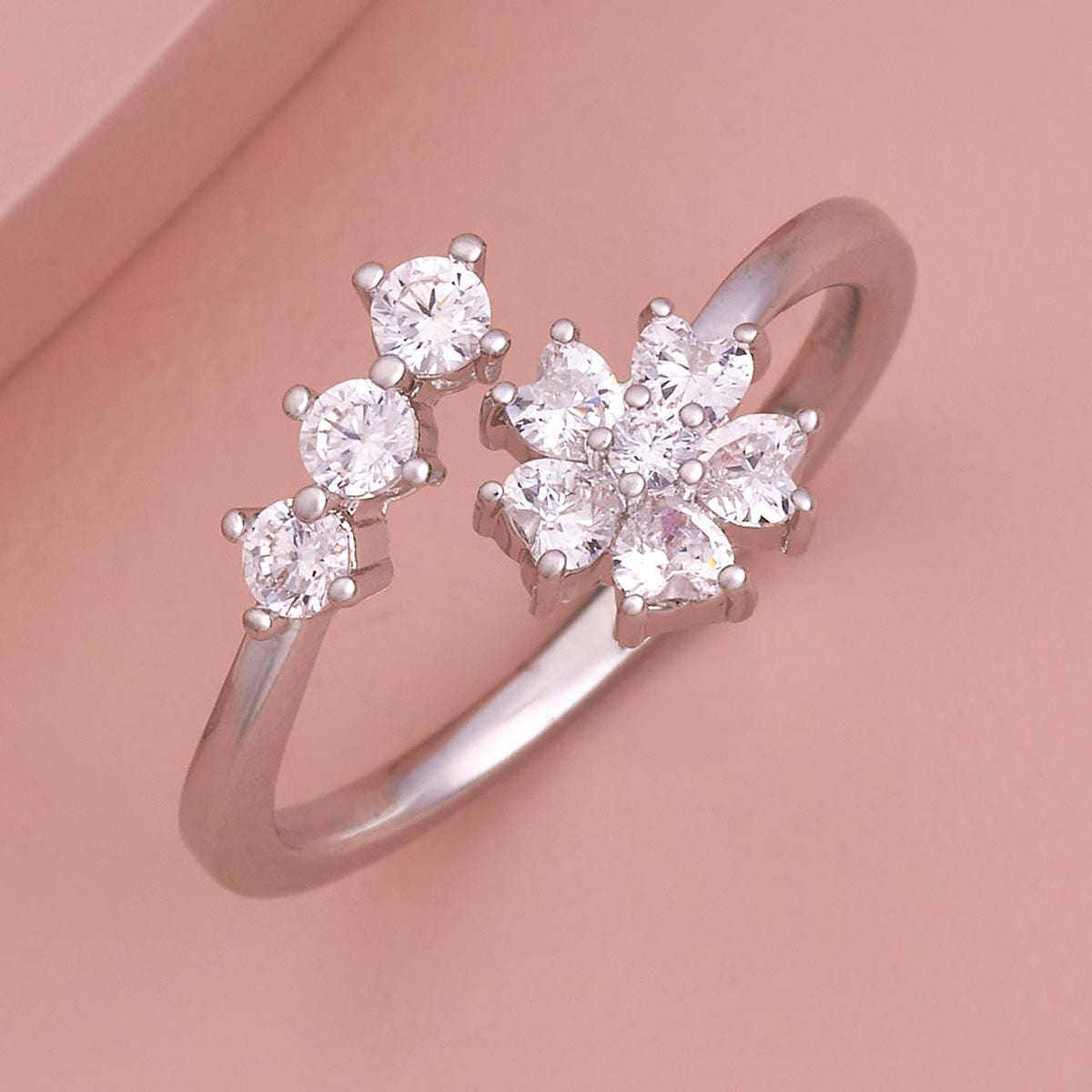 Trendy Zircon Finger Ring Trendy Finger Ring 186879