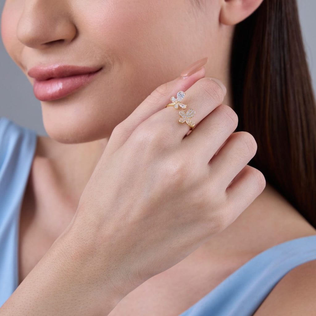 Trendy Zircon Finger Ring Trendy Finger Ring 186881