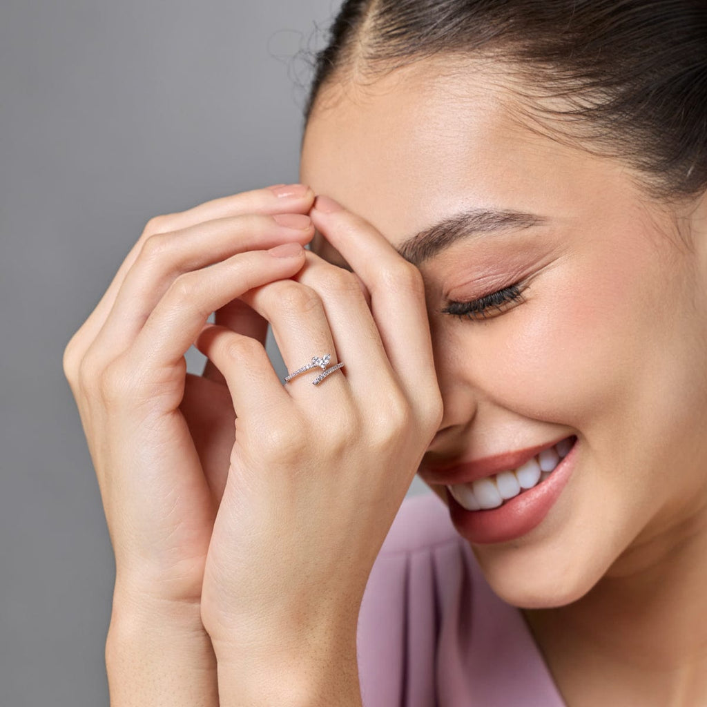 Trendy Zircon Finger Ring Trendy Finger Ring 186882