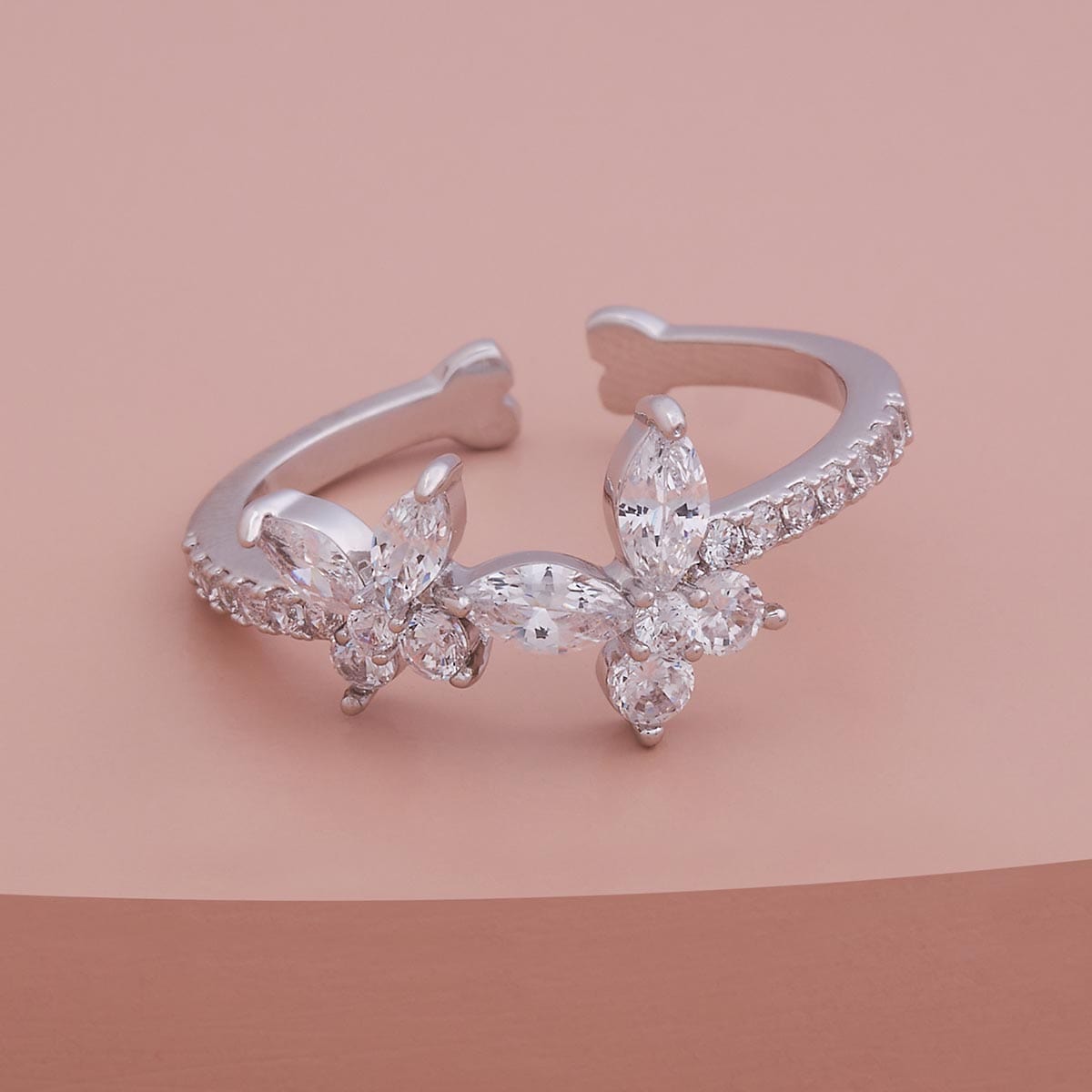 Trendy Zircon Finger Ring Trendy Finger Ring 186891