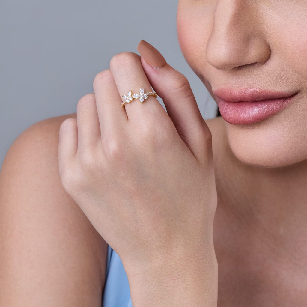 Trendy Zircon Finger Ring Trendy Finger Ring 186891