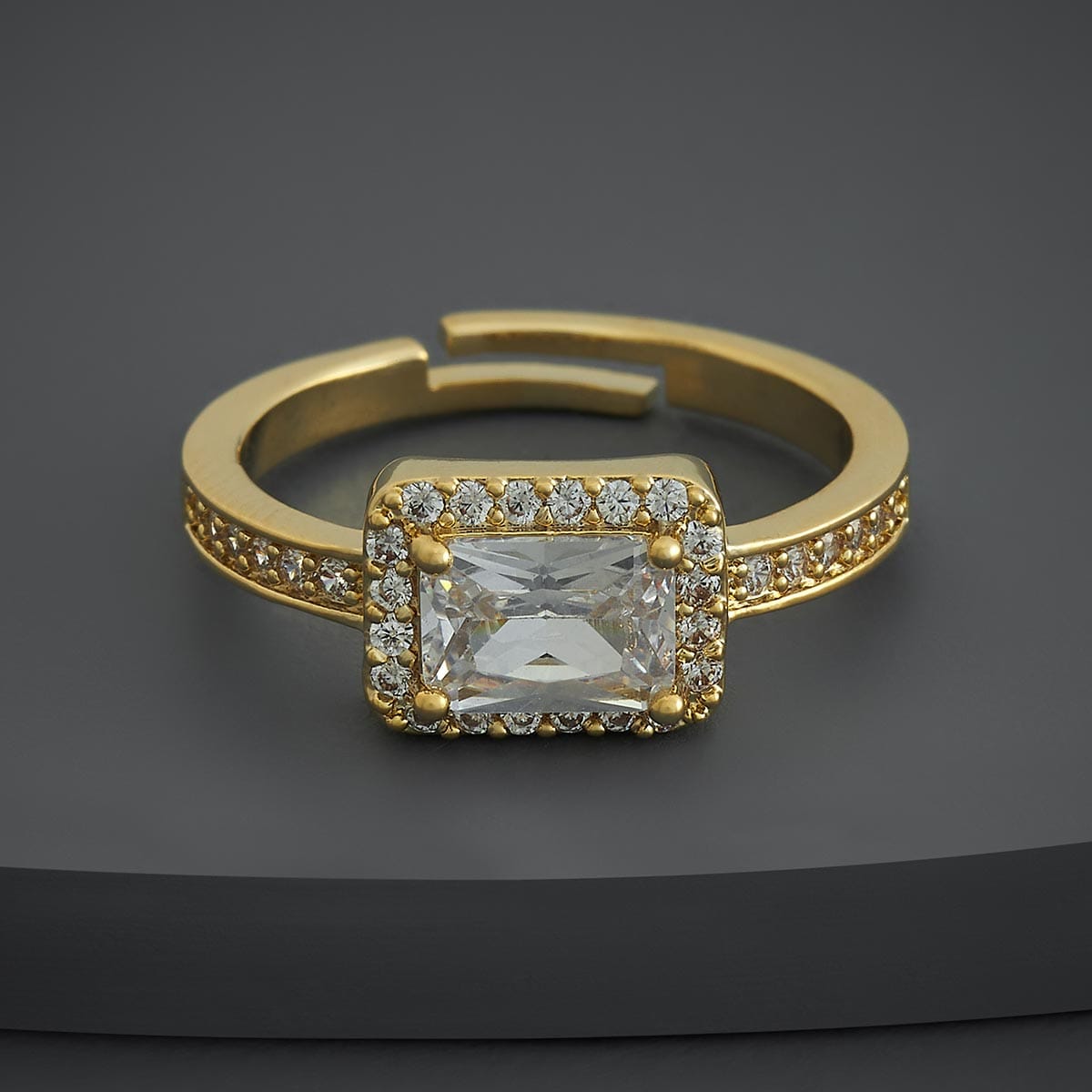 Trendy Zircon Finger Ring Trendy Finger Ring 186892