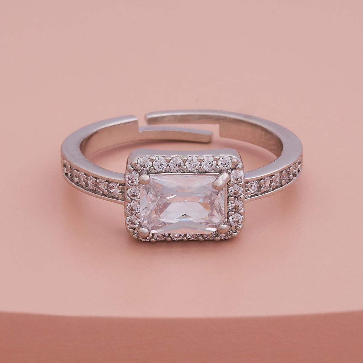 Trendy Zircon Finger Ring Trendy Finger Ring 186892