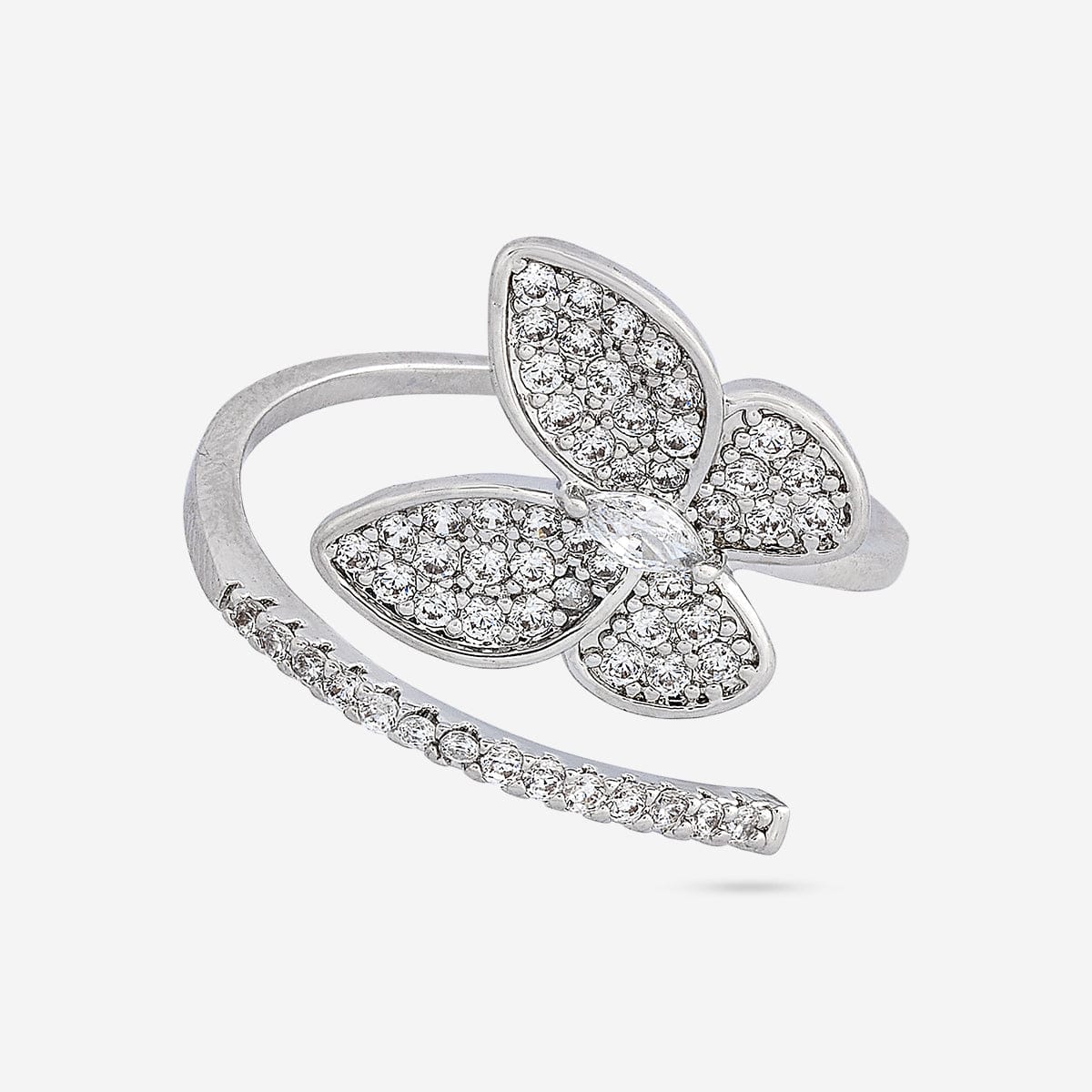 Trendy Zircon Finger Ring Trendy Finger Ring 186894