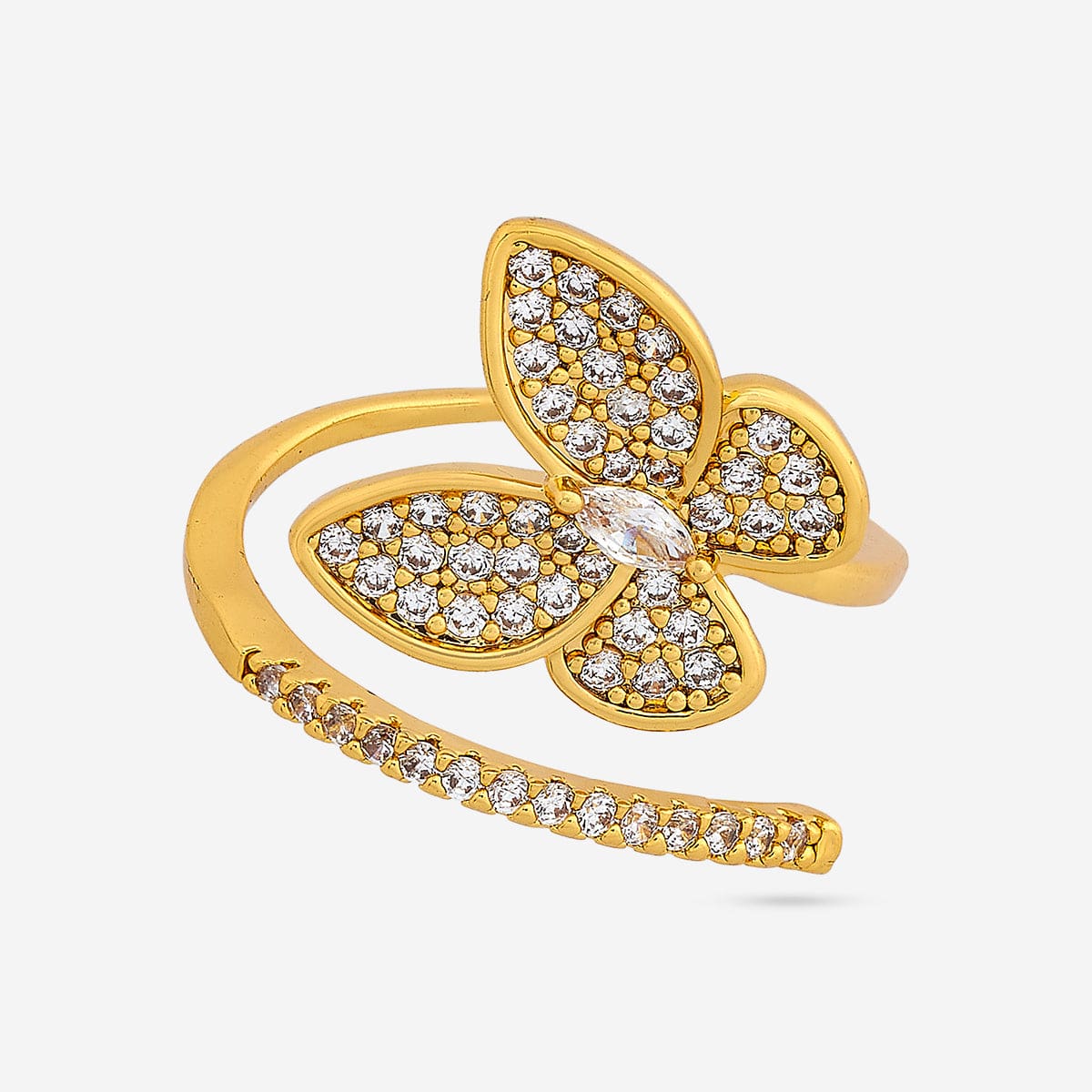 Trendy Zircon Finger Ring Trendy Finger Ring 186894