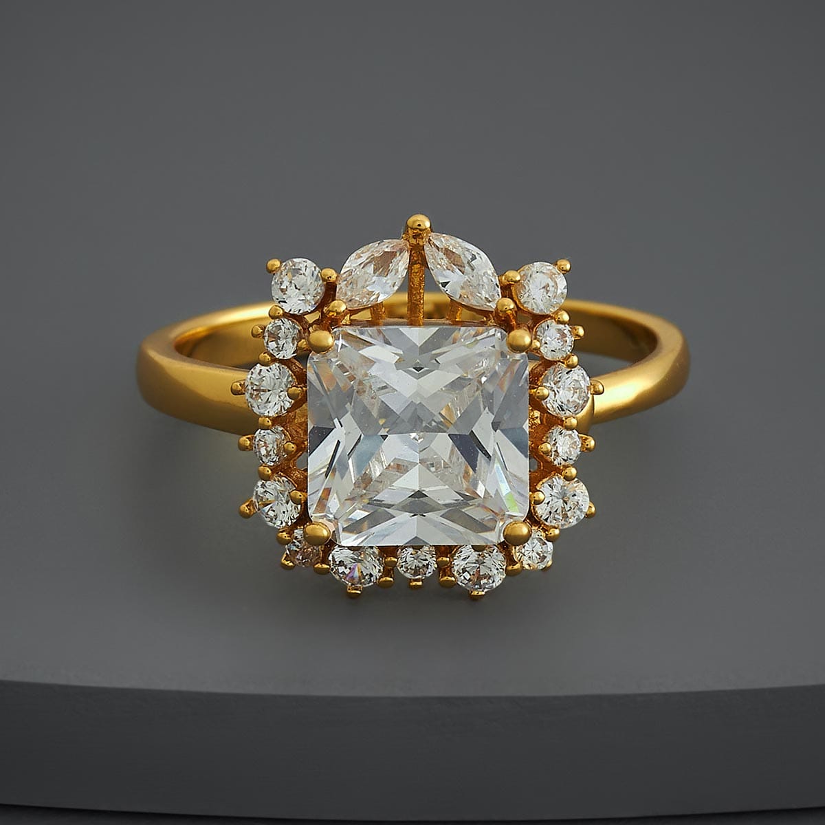 Trendy Zircon Finger Ring Trendy Finger Ring 186896