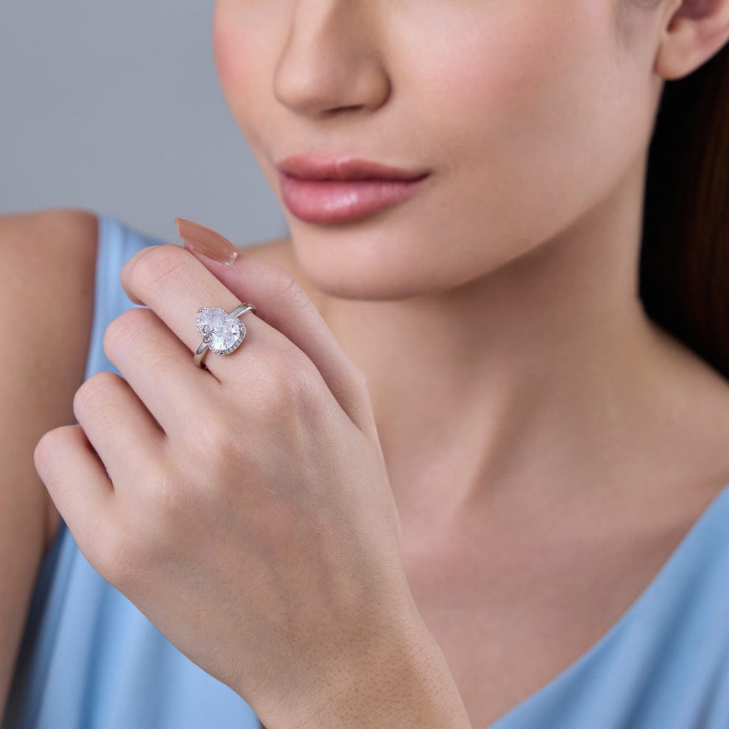 Trendy Zircon Finger Ring Trendy Finger Ring 186897