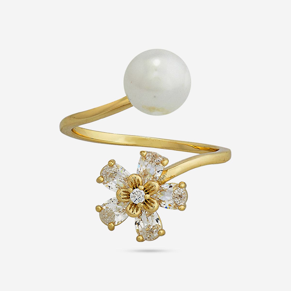 Trendy Zircon Finger Ring Trendy Finger Ring 189986