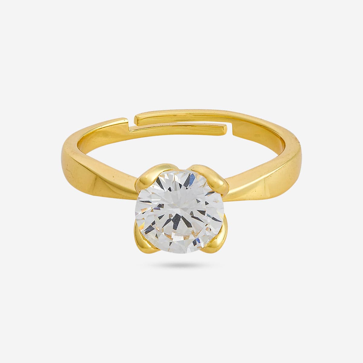 Trendy Zircon Finger Ring Trendy Finger Ring 190039