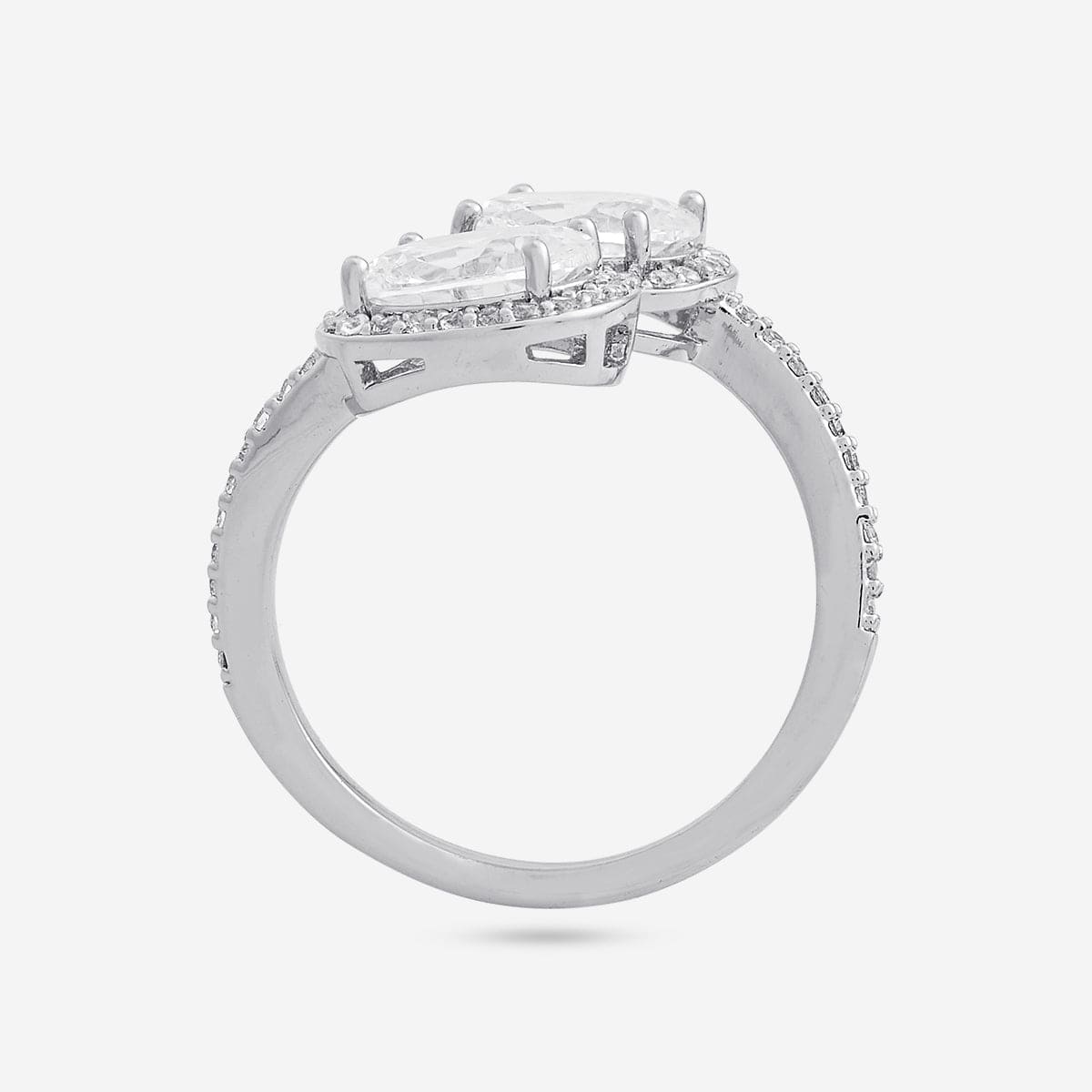 Trendy Zircon Finger Ring Trendy Finger Ring 190040