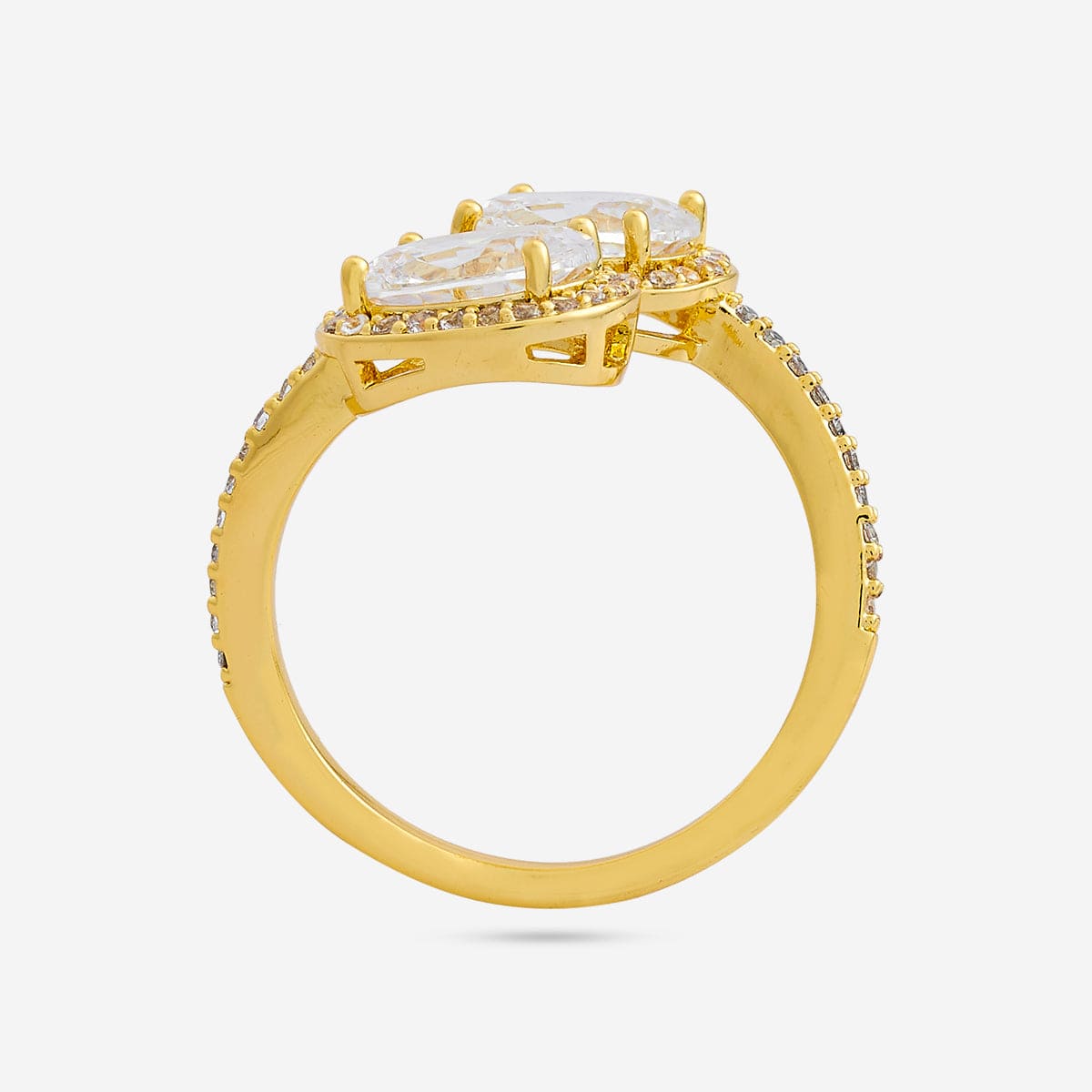 Trendy Zircon Finger Ring Trendy Finger Ring 190040