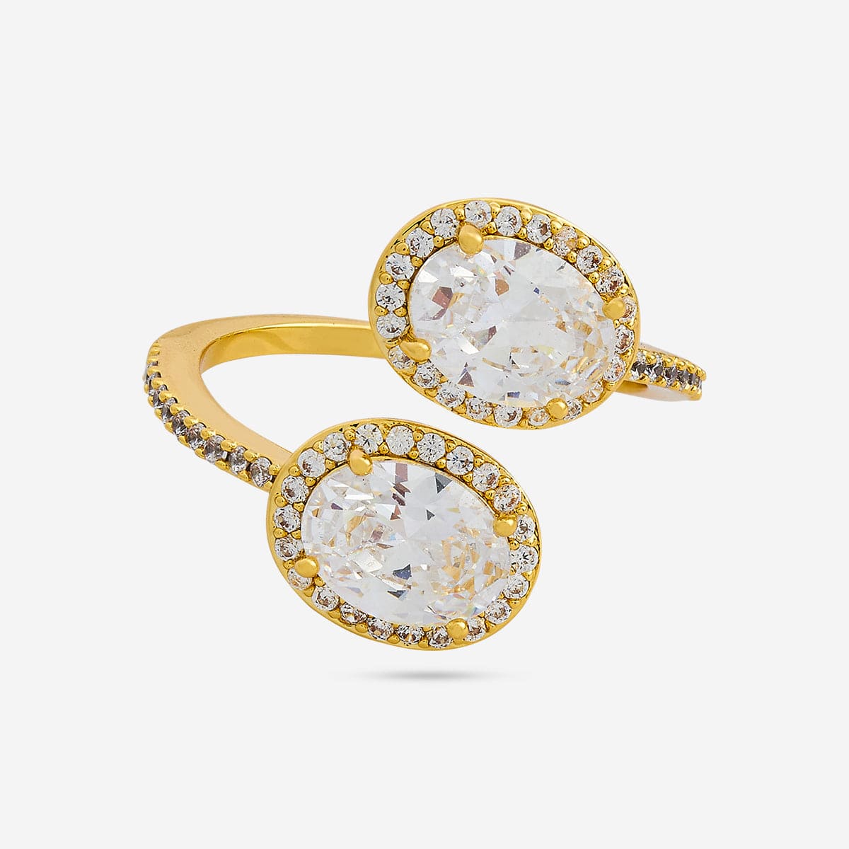 Trendy Zircon Finger Ring Trendy Finger Ring 190040