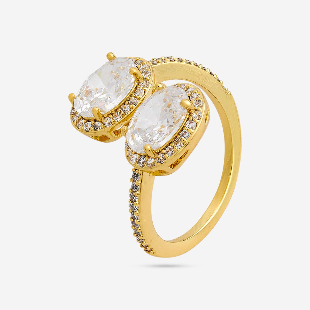 Trendy Zircon Finger Ring Trendy Finger Ring 190040