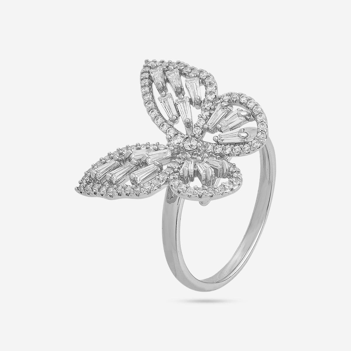 Trendy Zircon Finger Ring Trendy Finger Ring 190041