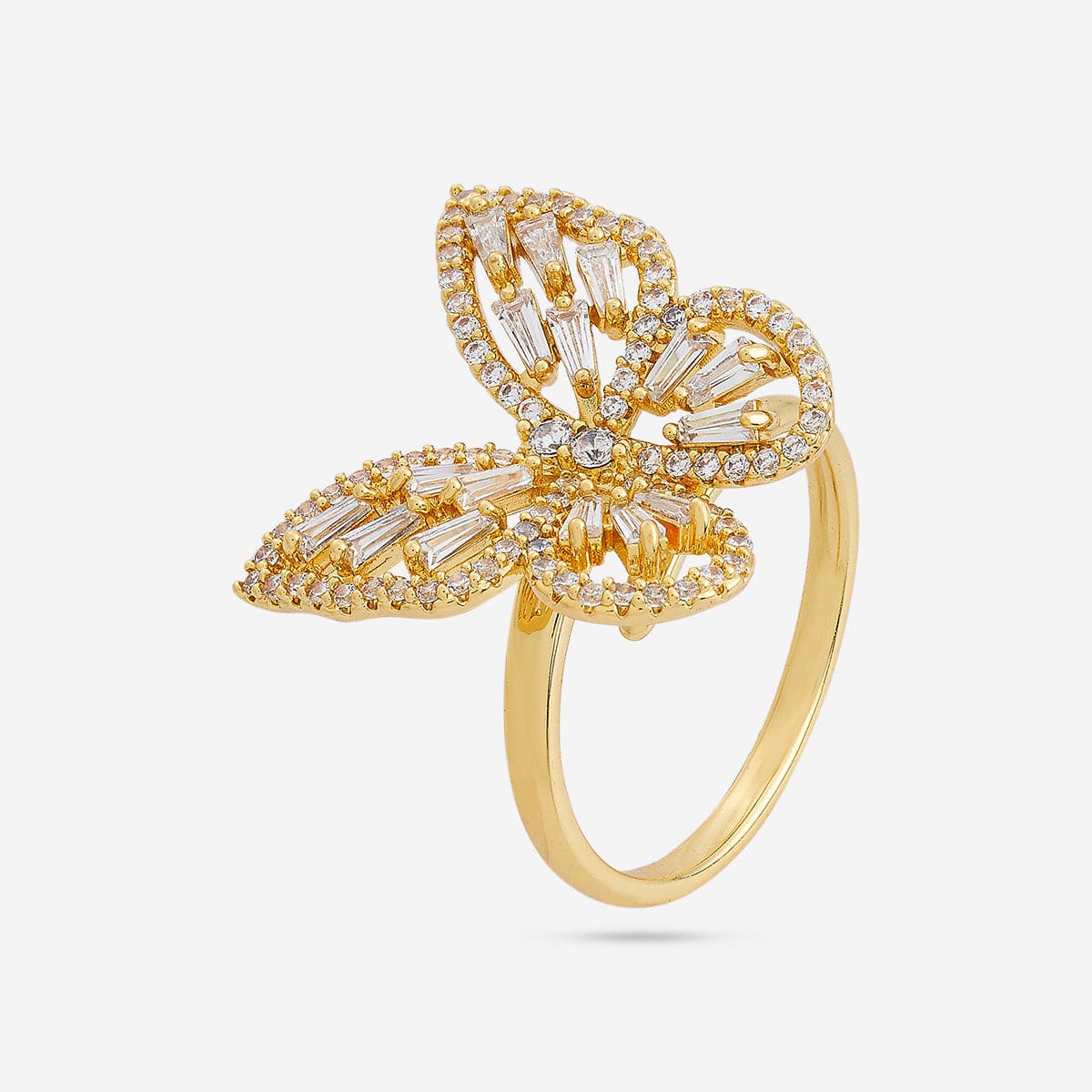 Trendy Zircon Finger Ring Trendy Finger Ring 190041